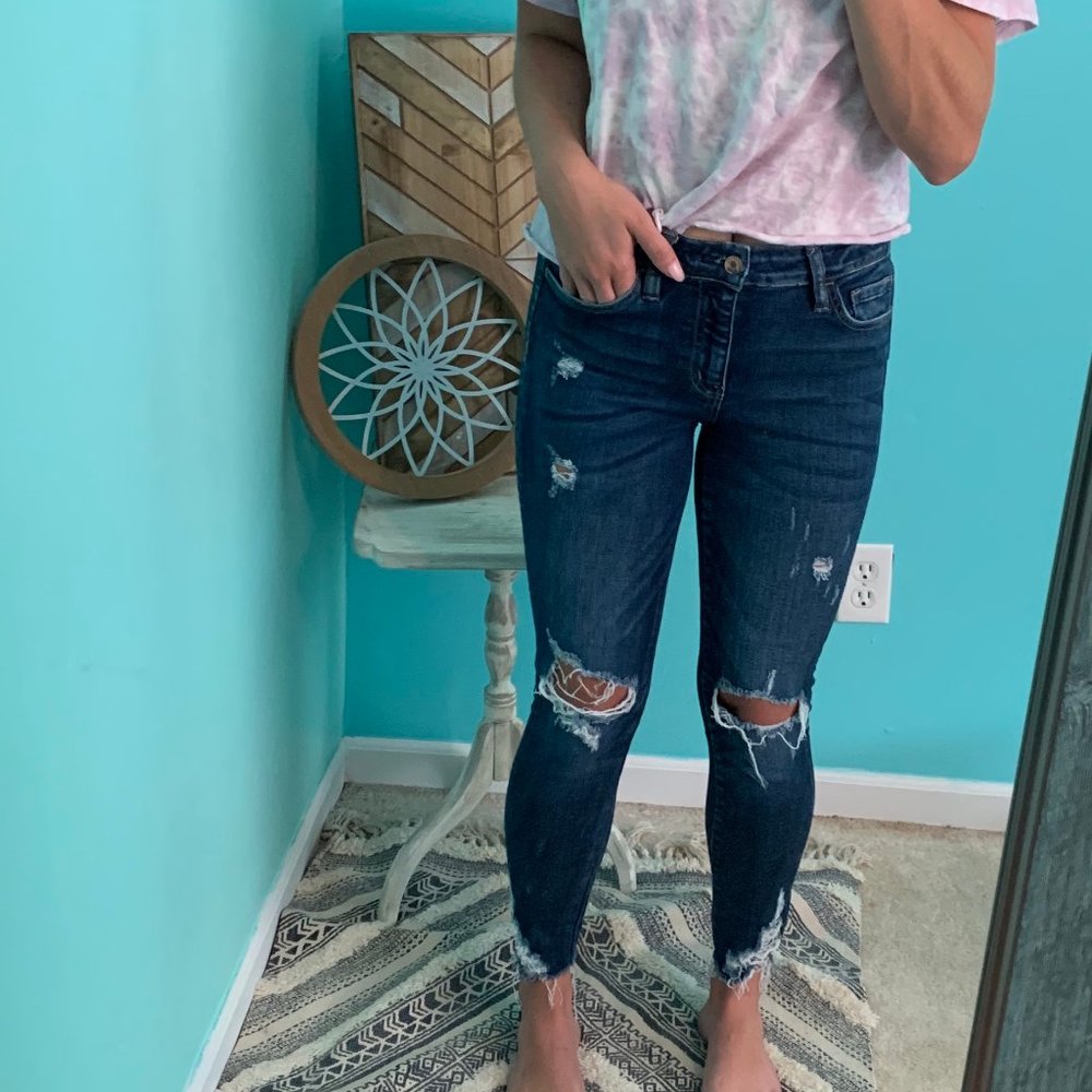 Bridge Ripped Jeans - Picture 1 of 3